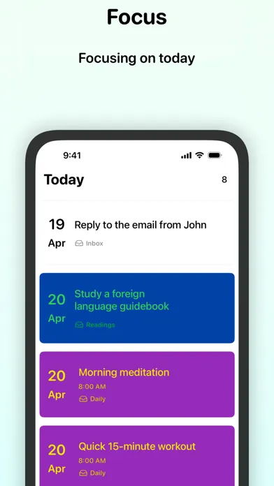 Oklist Todo应用截图