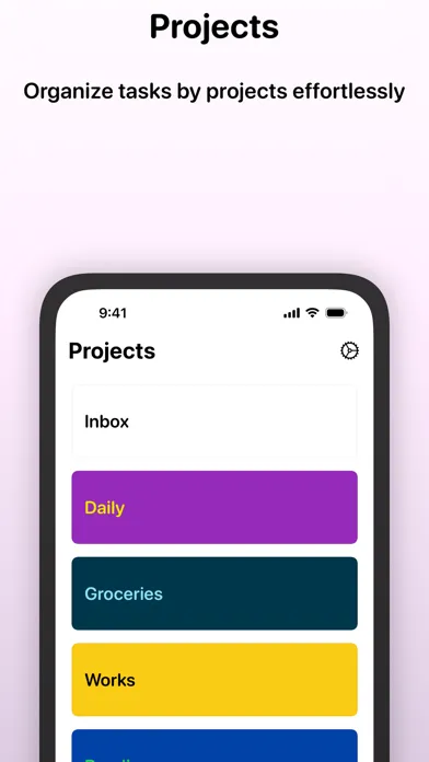 Oklist Todo应用截图