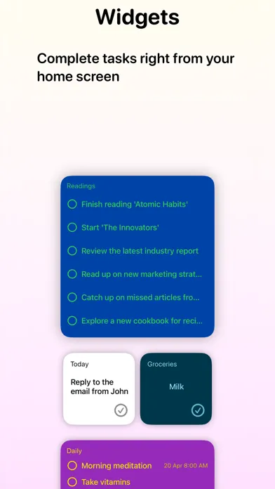 Oklist Todo应用截图