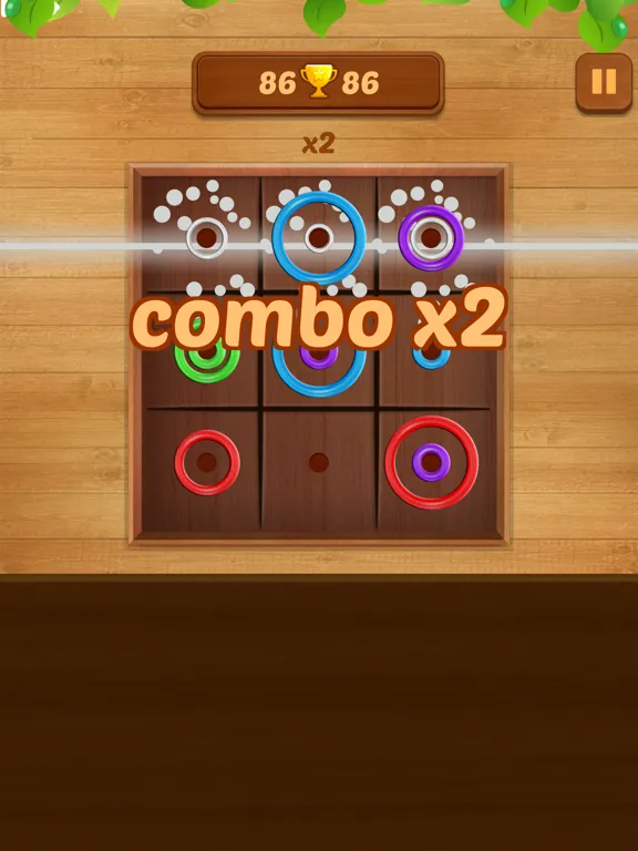 Capturas de tela do Color & Ring - Puzzle Game iPad 