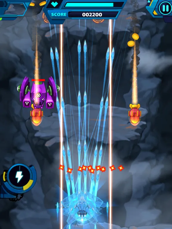 Space Attack Shooter iPad  스크린샷