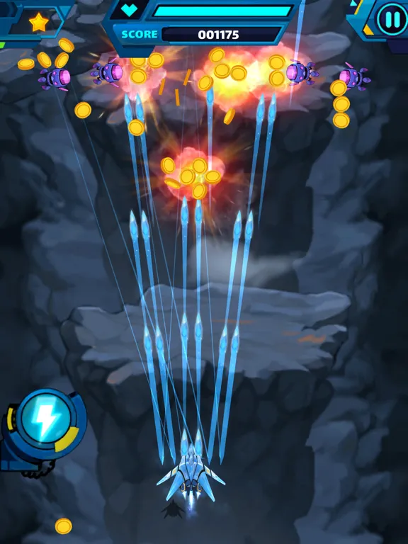 Space Attack Shooter iPad  스크린샷