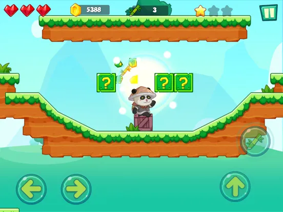 Panda Jungle Adventure iPad  Screenshots