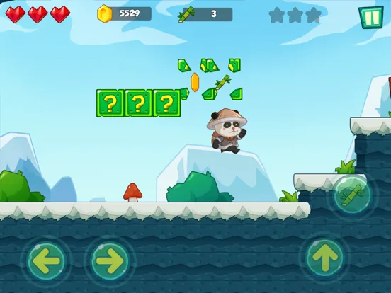 Panda Jungle Adventure iPad  Screenshots