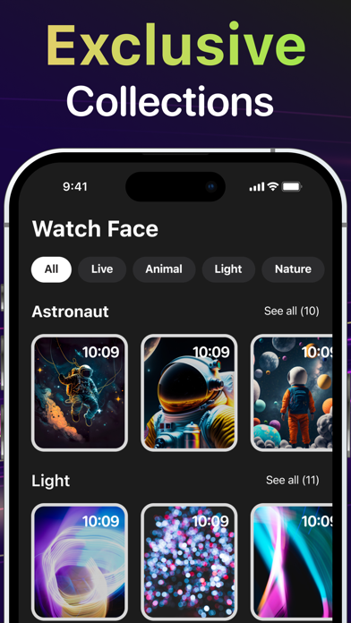 ภาพหน้าจอของ Watch Faces Gallery Plus