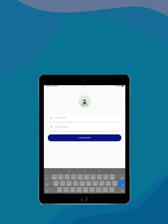 ภาพหน้าจอของ gtci iPad 