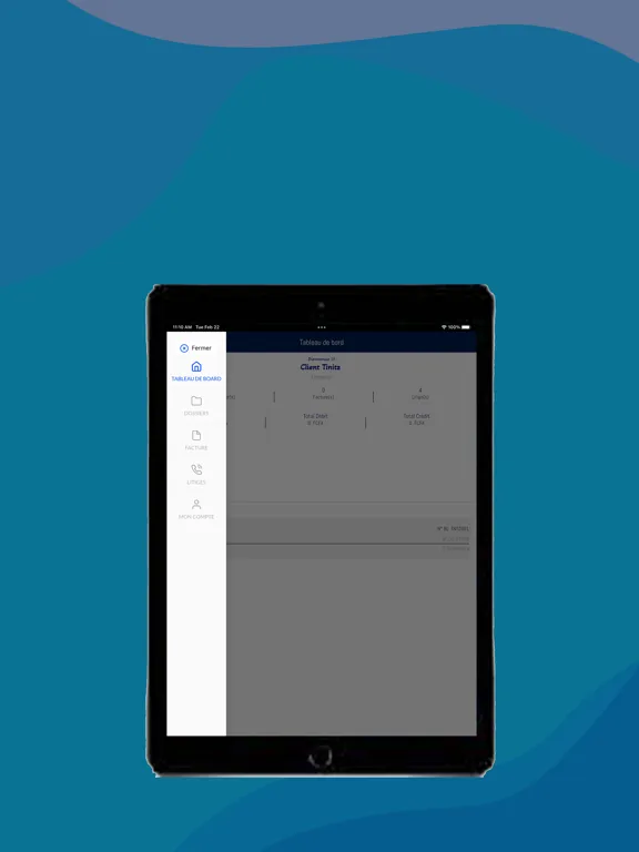 ภาพหน้าจอของ gtci iPad 