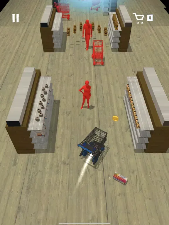 Capturas de tela do Grocery Store Gauntlet iPad 
