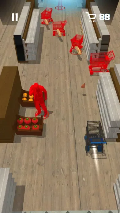 Capturas de tela do Grocery Store Gauntlet