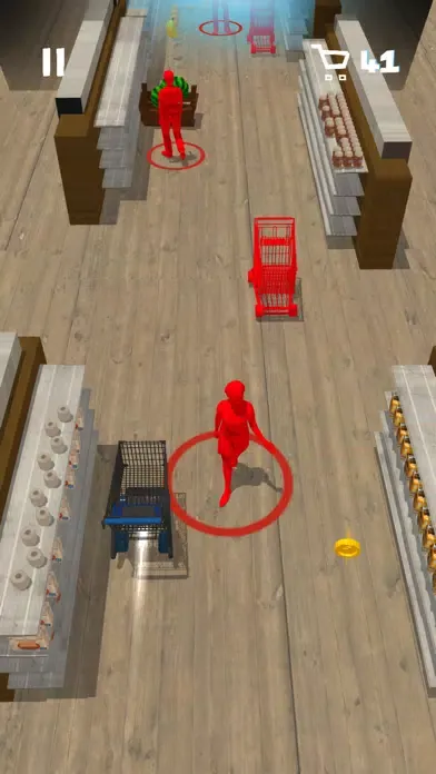 Capturas de tela do Grocery Store Gauntlet