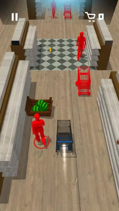 Capturas de tela do Grocery Store Gauntlet