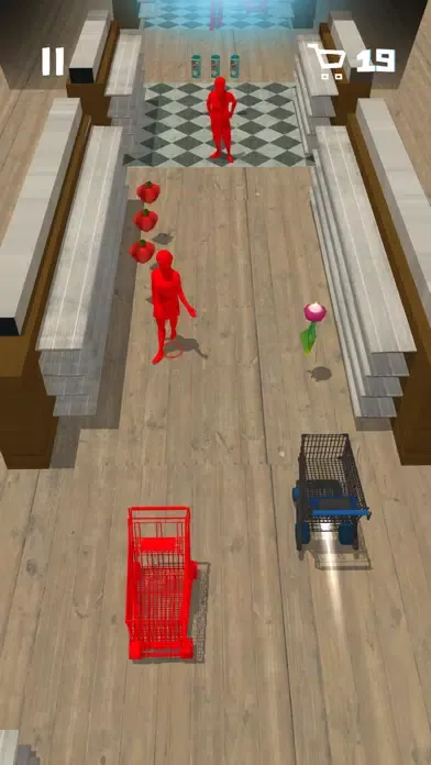 Capturas de tela do Grocery Store Gauntlet