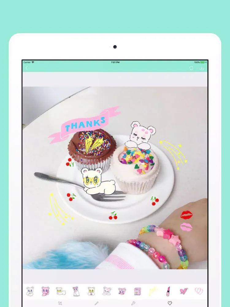 Tangkapan skrin BECA Bear iPad 