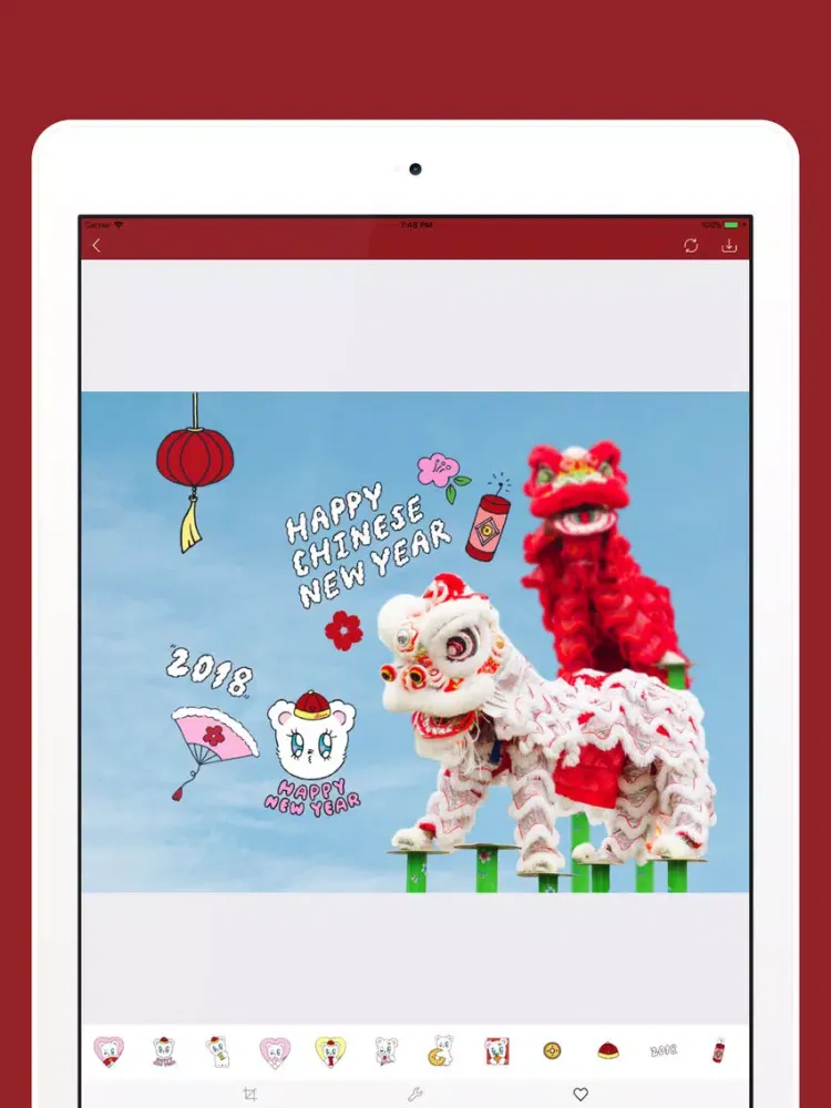 BECA 春节快乐！ iPad  스크린샷