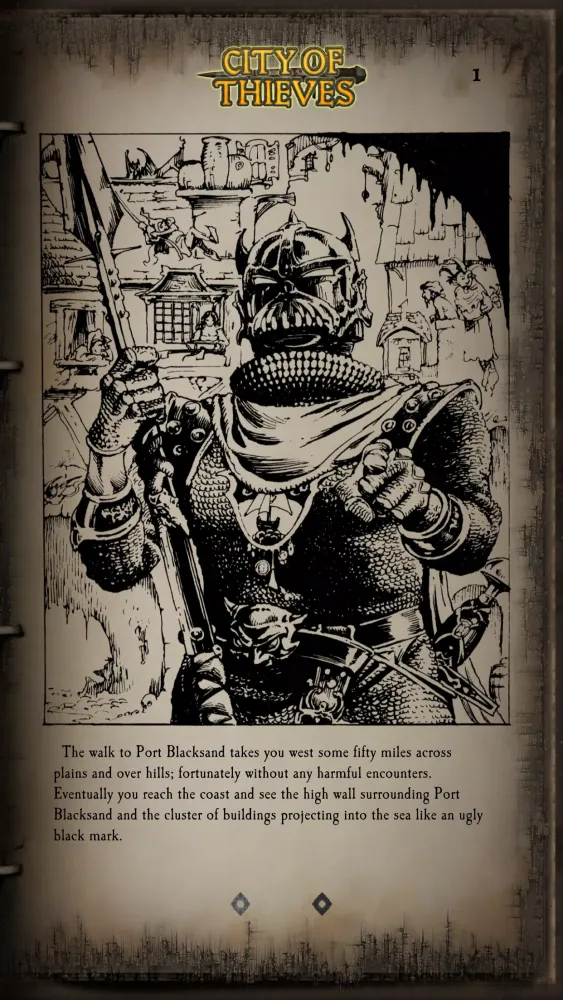 Скриншоты Fighting Fantasy Classics
