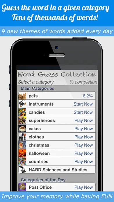 Word Guess Daily Brain Trainer Screenshots
