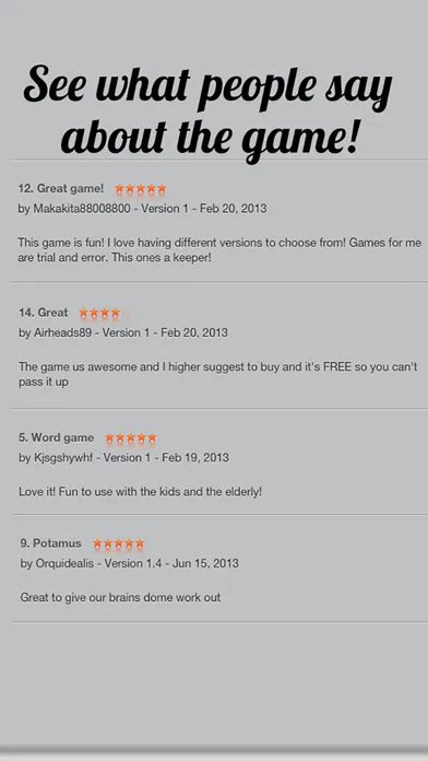 Word Guess Daily Brain Trainer Screenshots