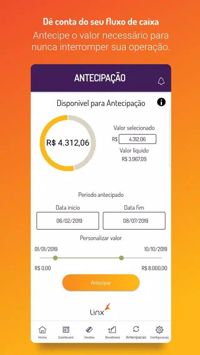Скриншоты Linx Pay Hub