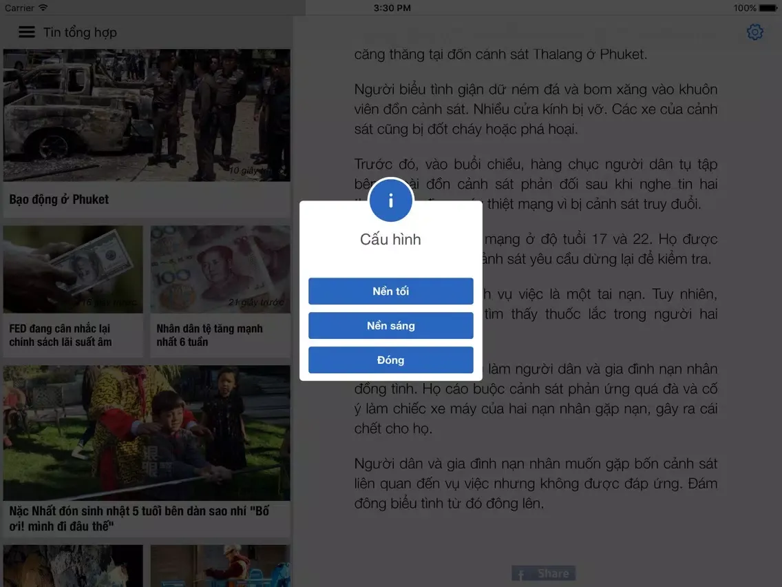 Tin Tức Việt Nam iPad  스크린샷
