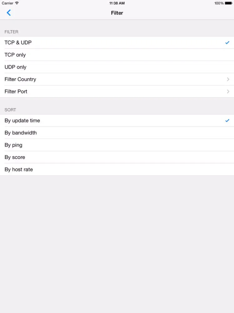 OVPN Finder - Free VPN Tools iPad  Ekran Görüntüleri