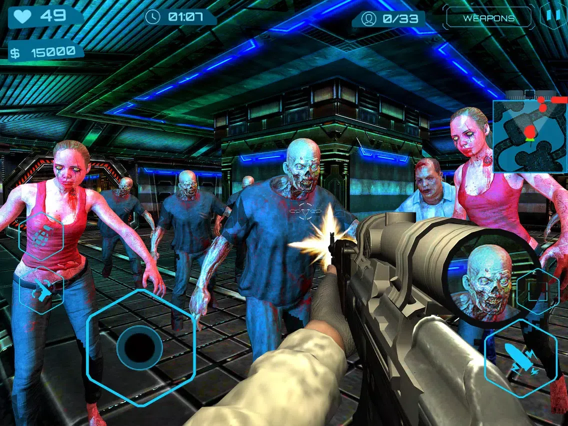 Zrzuty ekranu Zombies Slay Assassin ZG Pro iPad 