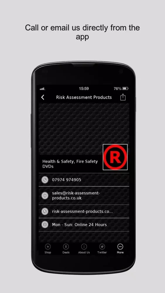 Risk Assessment Products 스크린샷