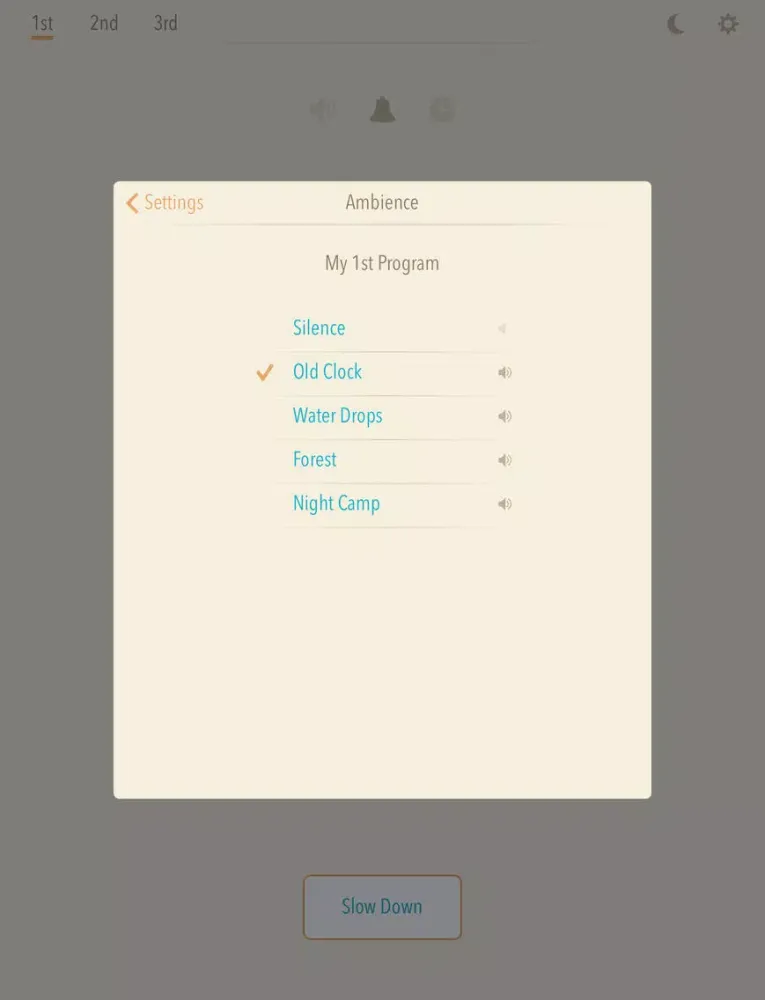 Скриншоты Slow Down ~ Meditation iPad 