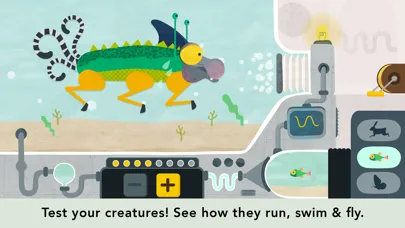 Capturas de tela do Creature Garden by Tinybop