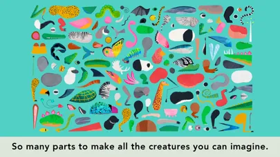 Capturas de tela do Creature Garden by Tinybop