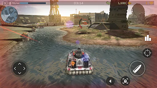 Massive Warfare: Tanks PvP War سکرین شاٹس