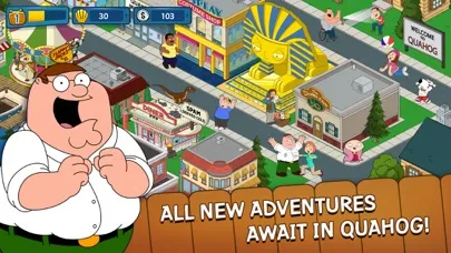 Tangkapan layar Family Guy The Quest for Stuff