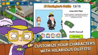 Tangkapan layar Family Guy The Quest for Stuff