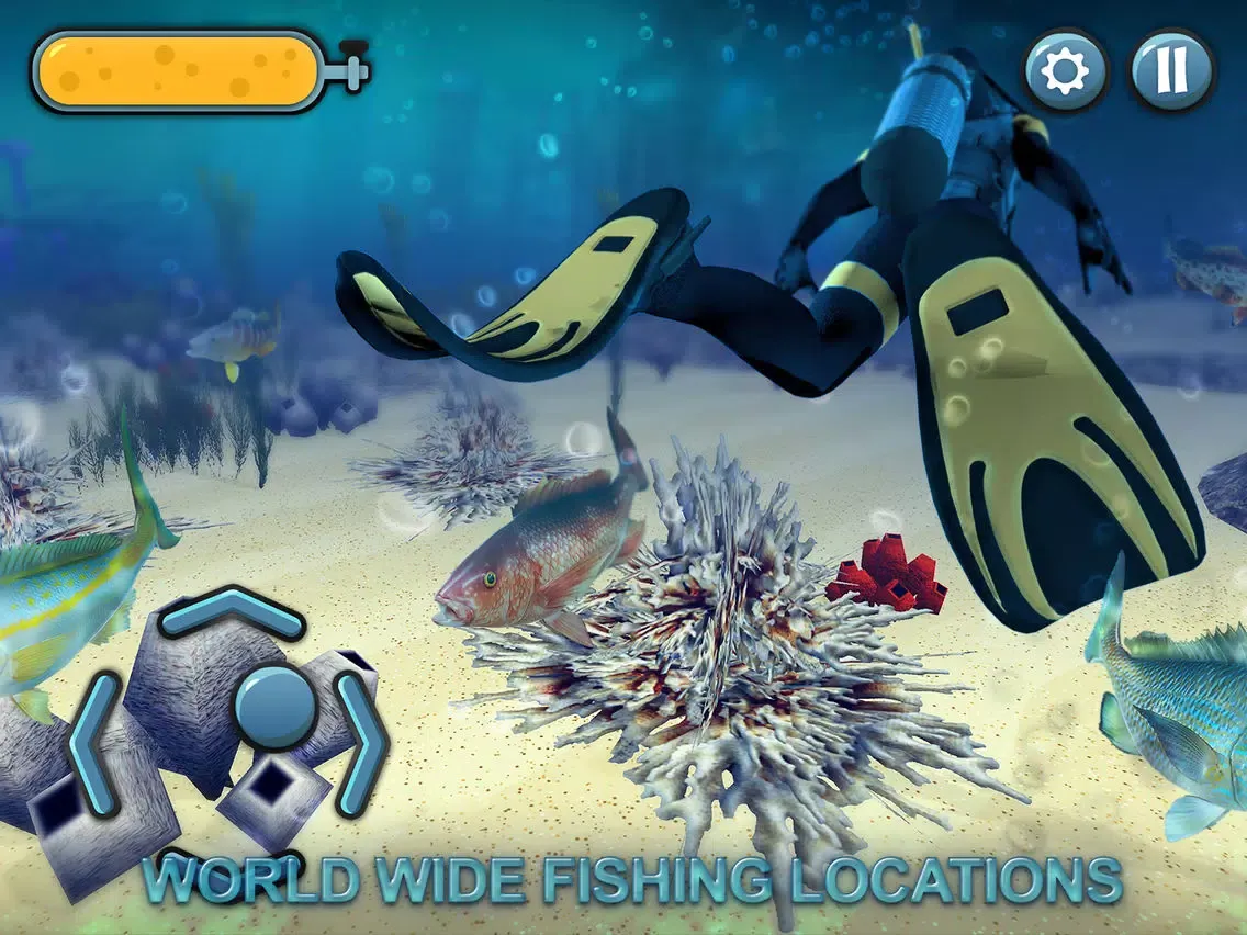 Let’s Catch Fish: Spearfishing - 3D diving fishing iPad  স্ক্রিনশট