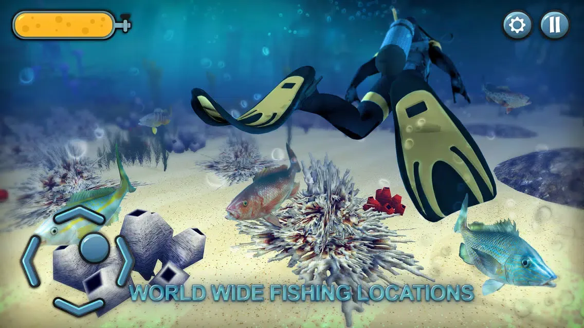 Let’s Catch Fish: Spearfishing - 3D diving fishing স্ক্রিনশট