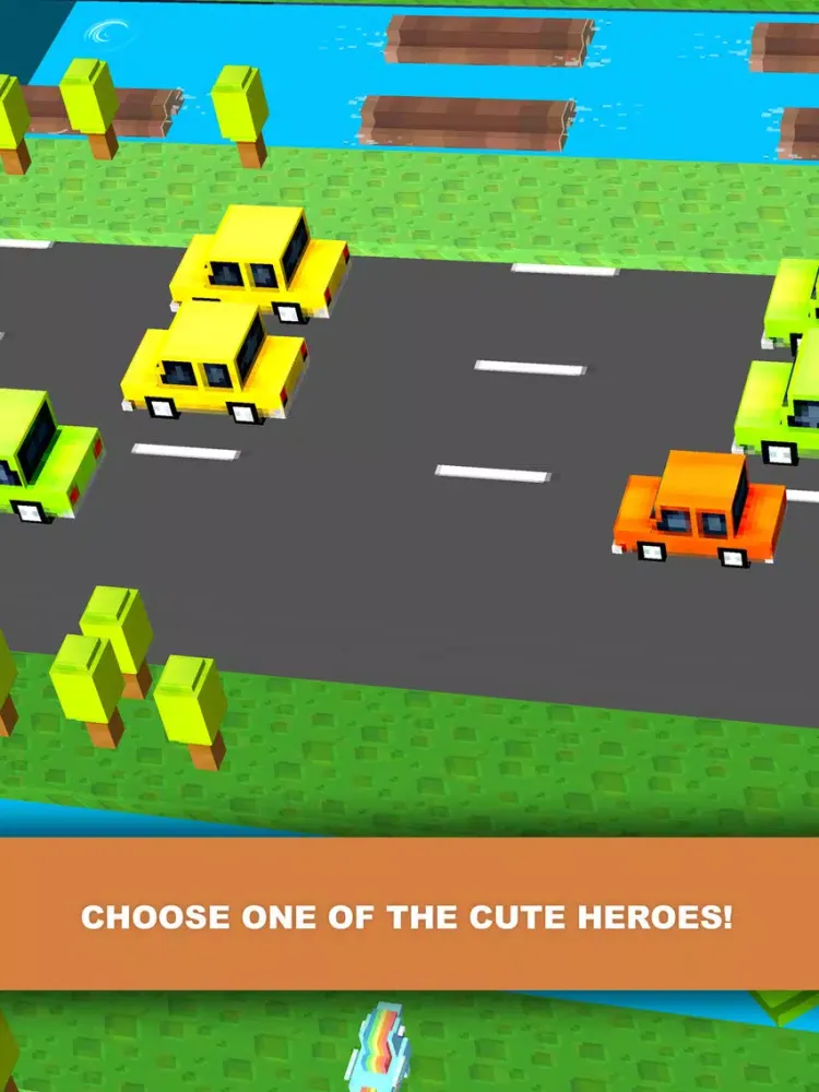 Tangkapan layar Hop Heroes: Road Jump Game iPad 