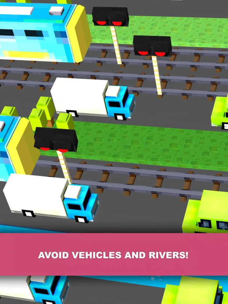 Tangkapan layar Hop Heroes: Road Jump Game iPad 