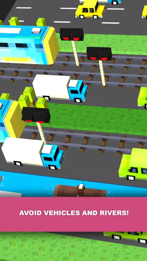 Tangkapan layar Hop Heroes: Road Jump Game