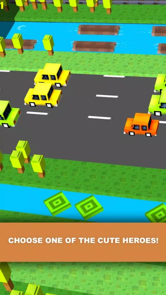 Tangkapan layar Hop Heroes: Road Jump Game