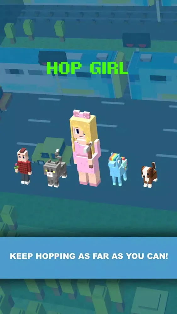 Tangkapan layar Hop Heroes: Road Jump Game
