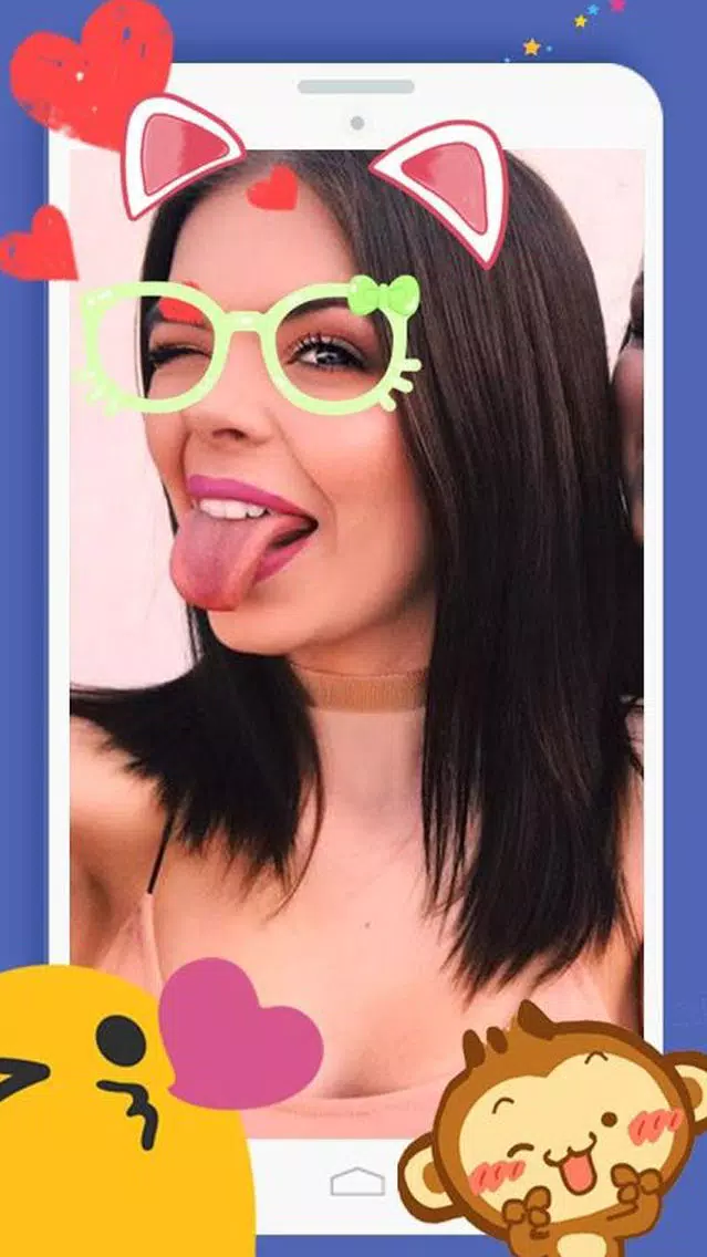Funny Photo Sticker and Editor 스크린샷