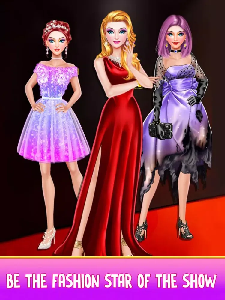 Tangkapan skrin Glam Doll Makeover And Salon iPad 