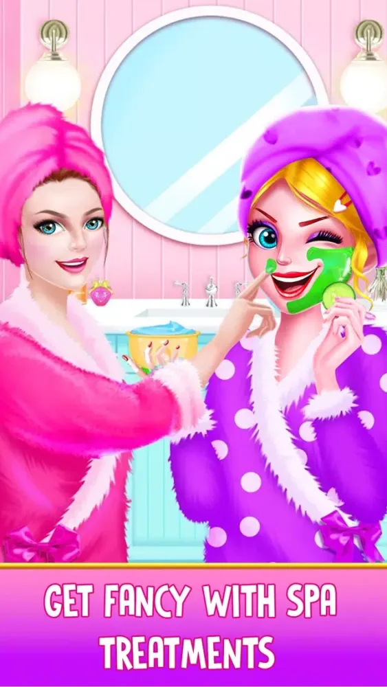 Tangkapan skrin Glam Doll Makeover And Salon