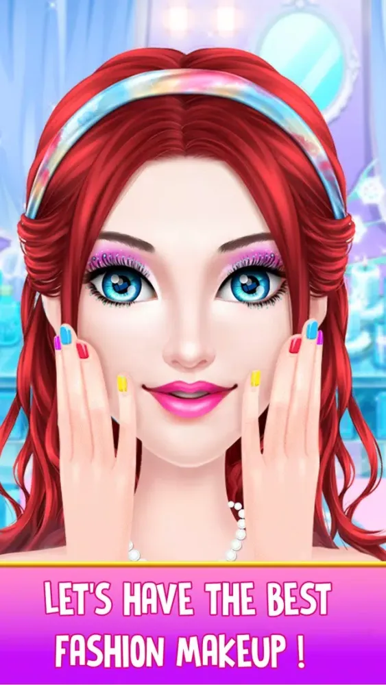 Tangkapan skrin Glam Doll Makeover And Salon