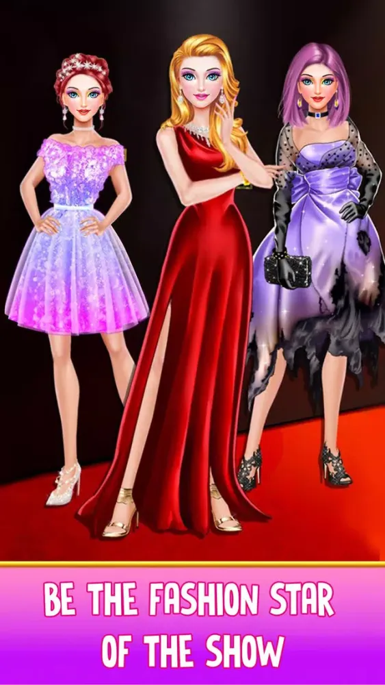 Tangkapan skrin Glam Doll Makeover And Salon