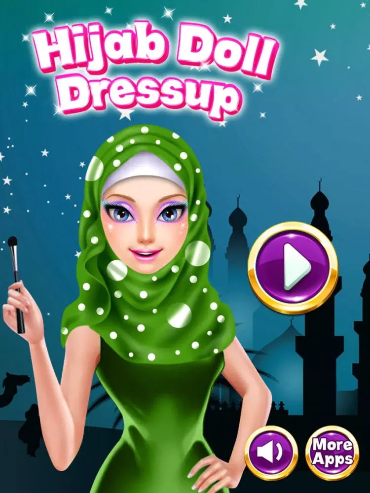 Zrzuty ekranu Hijab Doll Dressup And Makeup iPad 