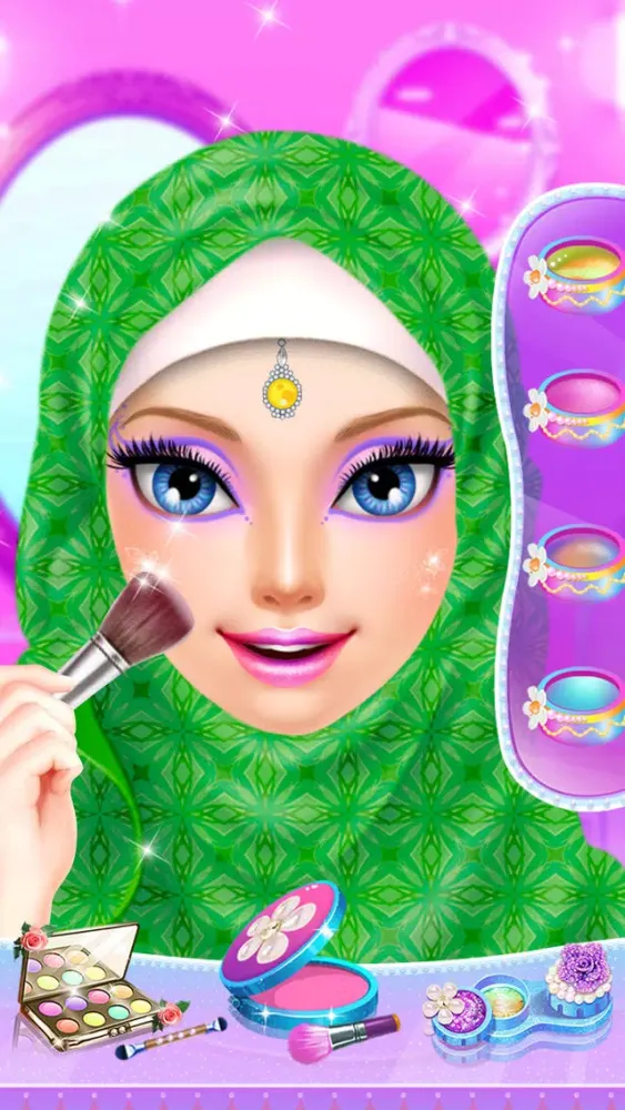 Zrzuty ekranu Hijab Doll Dressup And Makeup