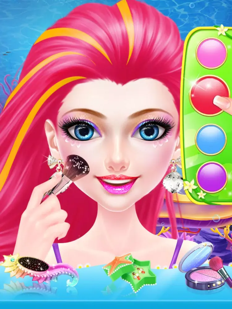Captures d'écran de Mermaid Fashion Makeup Salon iPad 