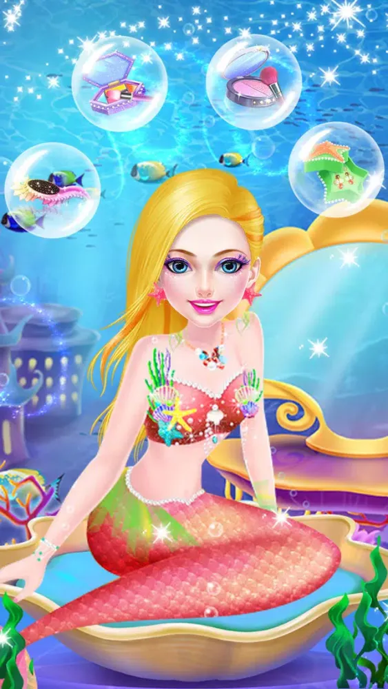 Captures d'écran de Mermaid Fashion Makeup Salon
