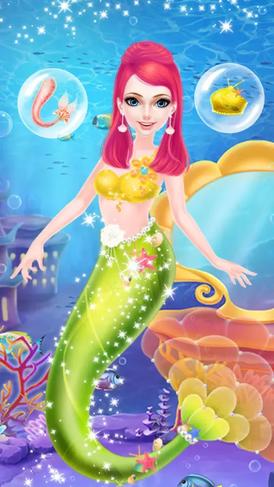 Captures d'écran de Mermaid Fashion Makeup Salon