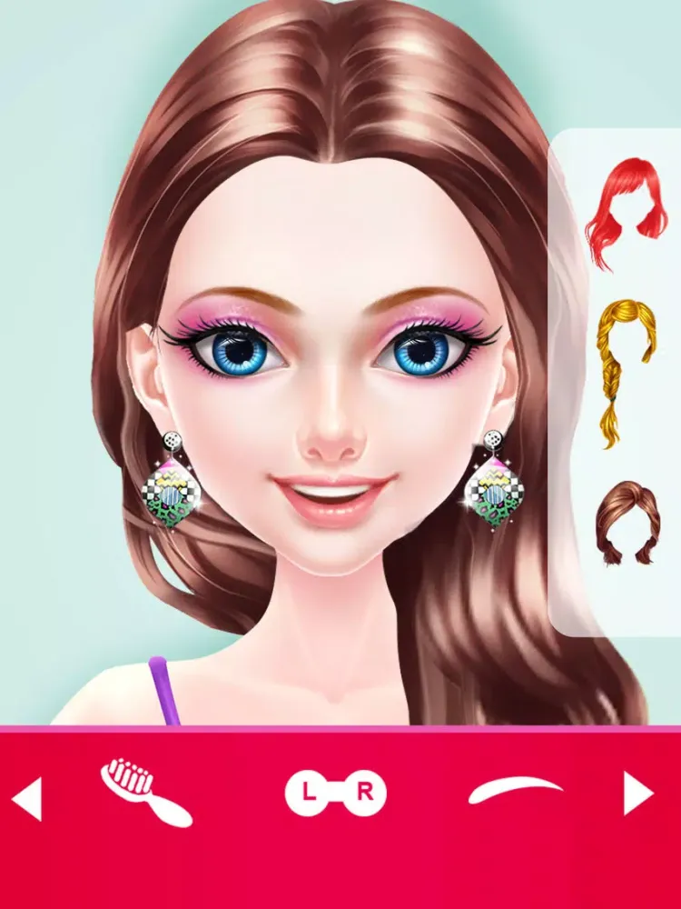 Captures d'écran de My First Girlfriend Summer Makeup iPad 